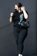 ASHLEY GRAHAM Leaves a Gym in Los Angeles 04/15/2021