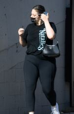 ASHLEY GRAHAM Leaves a Gym in Los Angeles 04/15/2021