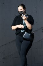 ASHLEY GRAHAM Leaves a Gym in Los Angeles 04/15/2021