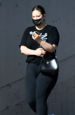 ASHLEY GRAHAM Leaves a Gym in Los Angeles 04/15/2021