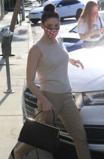 ASHLEY GREENE Leaves a Business Meeting in West Hollywood 04/01/2021