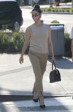 ASHLEY GREENE Leaves a Business Meeting in West Hollywood 04/01/2021