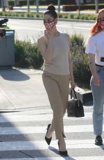 ASHLEY GREENE Leaves a Business Meeting in West Hollywood 04/01/2021