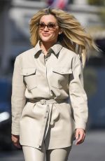 ASHLEY ROBERTS Arrives at Global Radio in London 04/30/2021