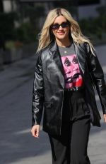 ASHLEY ROBERTS at Heart Radio in London 04/21/2021