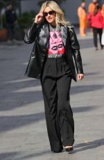 ASHLEY ROBERTS at Heart Radio in London 04/21/2021