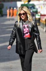 ASHLEY ROBERTS at Heart Radio in London 04/21/2021
