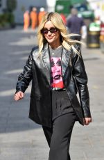 ASHLEY ROBERTS at Heart Radio in London 04/21/2021