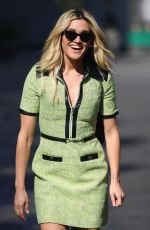 ASHLEY ROBERTS Leaves Global Studios in London 04/19/2021