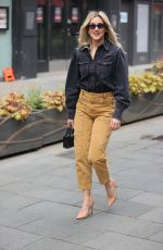 ASHLEY ROBERTS Leaves Global Studios in London 04/28/2021