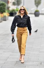 ASHLEY ROBERTS Leaves Global Studios in London 04/28/2021