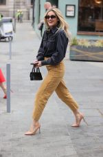 ASHLEY ROBERTS Leaves Global Studios in London 04/28/2021