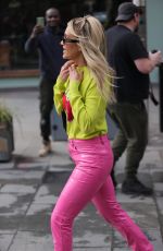 ASHLEY ROBERTS Leaves Heart Radio Studios in London 04/01/2021