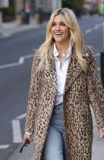 ASHLEY ROBERTS Out with Friends at The Orange Pub in London 04/16/2021