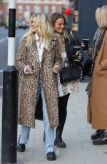 ASHLEY ROBERTS Out with Friends at The Orange Pub in London 04/16/2021