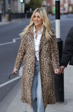 ASHLEY ROBERTS Out with Friends at The Orange Pub in London 04/16/2021