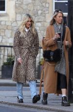 ASHLEY ROBERTS Out with Friends at The Orange Pub in London 04/16/2021