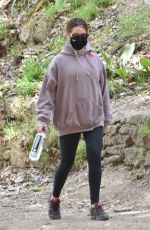 ASHLEY TISDALE Out Hiking in Los Feliz 04/14/2021