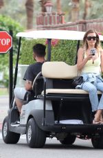 AUDIRNA PATRIDGE on the Set of The Hills: New Beginnings in La Quinta 04/14/2021