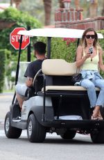 AUDIRNA PATRIDGE on the Set of The Hills: New Beginnings in La Quinta 04/14/2021
