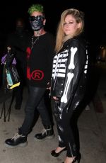 AVRIL LAVIGNE and Mod Sun at Giorgio Baldi in Santa Monica 04/07/2021