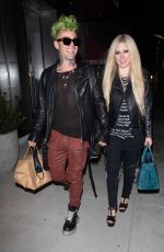 AVRIL LAVIGNE and Mod Sun Night Out in Beverly Hills 04/15/2021