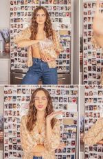 BAILEE MADISON for Byrdie Magazine, Zoom Date with Bailee, April 2021