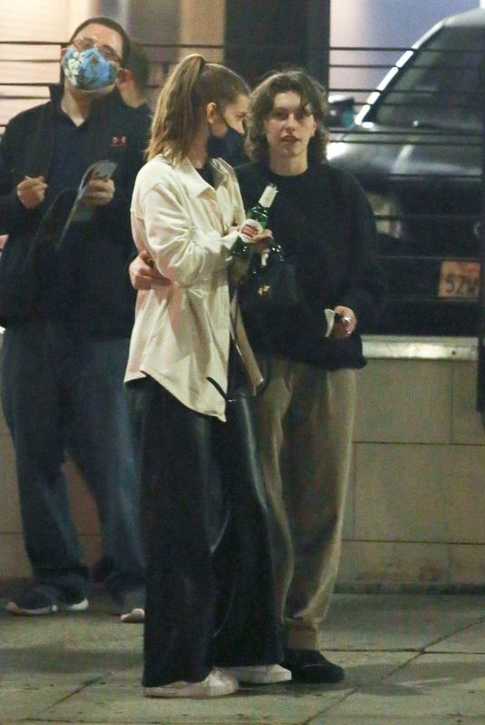 BARBARA PALVIN Out with Friends in Los Feliz 04/03/2021