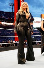 BEBE REXHA Performs at Wrestlemania 37 in Tampa 04/10/2021