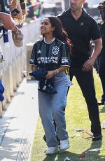 BECKY G at Inter Miami vs L.A. Galaxy Game in Fort Lauderdale 04/18/2021