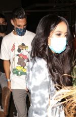BECKY G Out for Dinner in West Hollywood 04/12/2021