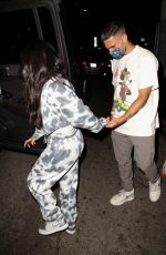 BECKY G Out for Dinner in West Hollywood 04/12/2021