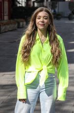 BECKY HILL Leaves Global Radio in London 04/19/2021