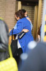 BELLA HADID, IRINA SHAYK and HELENA CHRISTENSEN Arrives at Michael Kors Fashion Show in New York 04/08/2021