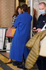 BELLA HADID, IRINA SHAYK and HELENA CHRISTENSEN Arrives at Michael Kors Fashion Show in New York 04/08/2021