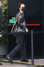 BELLA HADID Leaves Her Hotel in Milan 04/14/2021