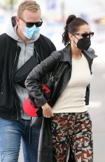 BELLA HADID Leaves Her Hotel in Milan 04/15/2021
