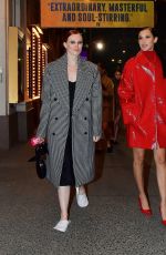 BELLA HADID Leaves Michael Kors Fashion Show at Times Square in New York 04/08/22021