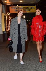 BELLA HADID Night Out at Times Square in New York 04/08/2021