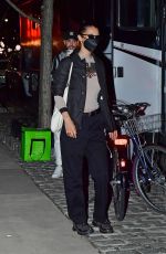 BELLA HADID Night Out in Brooklyn 04/02/2021