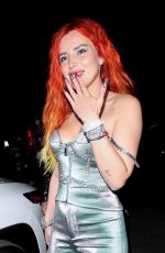 BELLA THORNE Arrives at No Vacancy in Los Angeles 04/02/2021