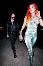 BELLA THORNE Arrives at No Vacancy in Los Angeles 04/02/2021