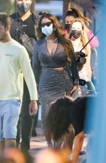BEYONCE Boards a Boat in Miami 04/17/2021