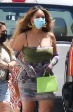 BEYONCE KNOWLES Out and About in Miami 04/18/2021