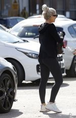 BILLIE FAIERS and DANIELLE ARMSTRONG Leaves Absolute Gym in Brentwood 04/16/2021