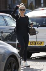 BILLIE FAIERS and DANIELLE ARMSTRONG Leaves Absolute Gym in Brentwood 04/16/2021
