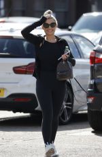 BILLIE FAIERS and DANIELLE ARMSTRONG Leaves Absolute Gym in Brentwood 04/16/2021