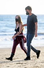 BILLIE LOURD and Austen Rydell Out in Santa Barbara 04/14/2021