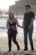 BILLIE LOURD and Austen Rydell Out in Santa Barbara 04/14/2021