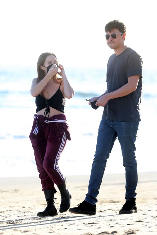BILLIE LOURD and Austen Rydell Out in Santa Barbara 04/14/2021